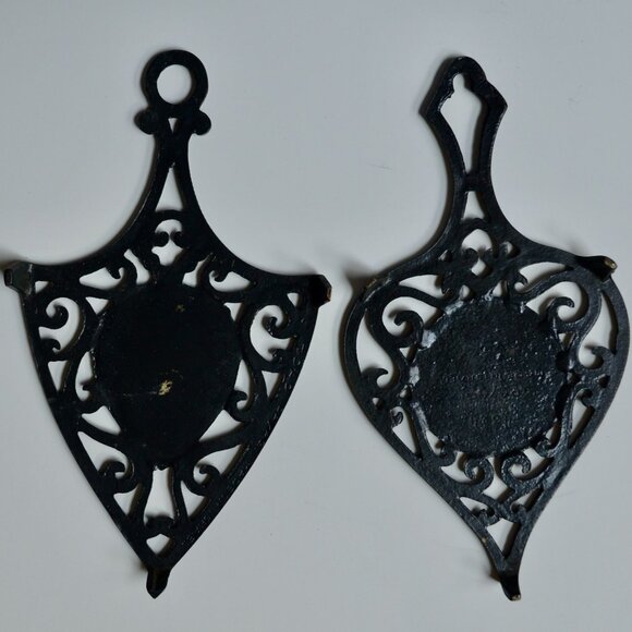 Dayagi Israel Brass Painted Trivet Set of 2 - Picture 6 of 7